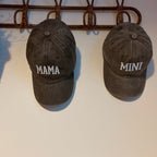 Duo casquettes MAMA & MINI Liv&Ciboulette