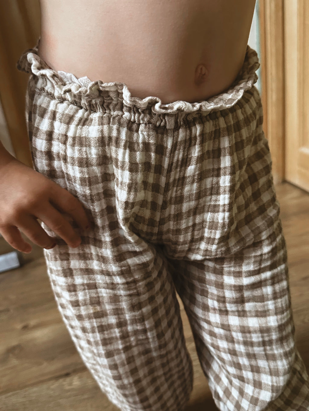 Pantalon Salomé vichy Liv&Ciboulette