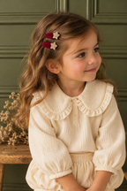 Pinces cheveux étoile velours