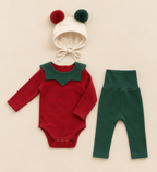 Ensemble 3 pièces Noël bébé