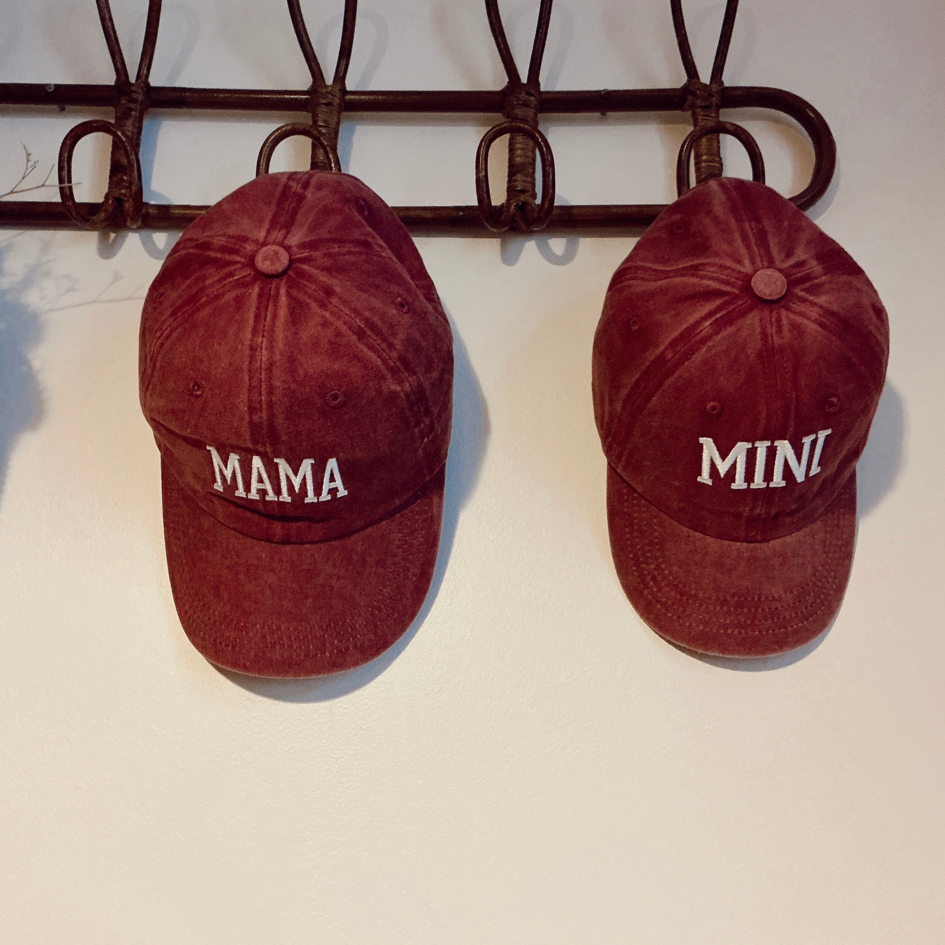Duo casquettes matchy matchy MAMA & MINI Liv&Ciboulette