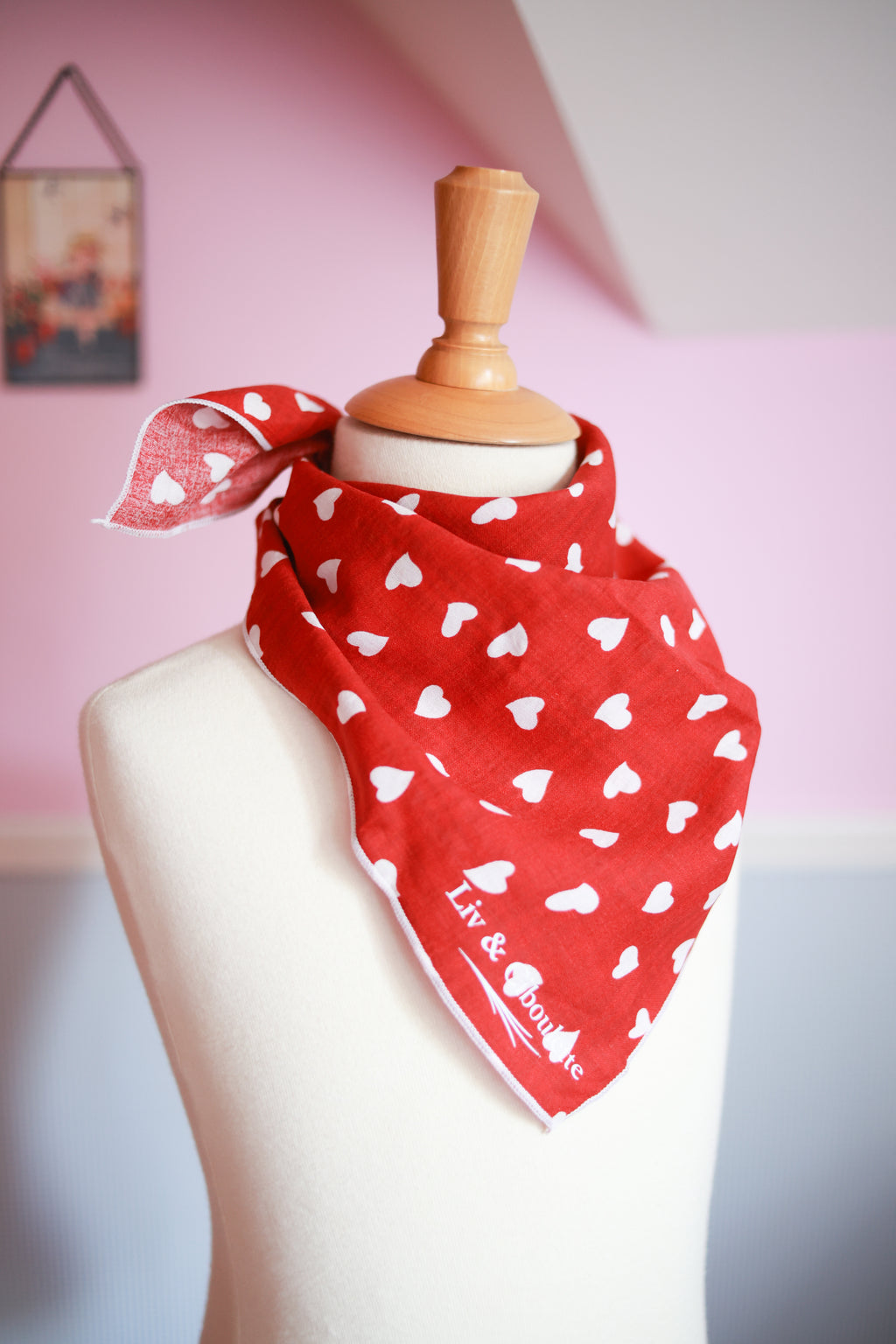 Foulard femme et petite fille Liv&Ciboulette