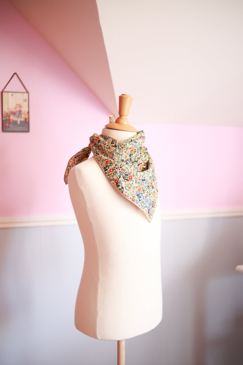 Foulard femme et fille liberty Liv&Ciboulette