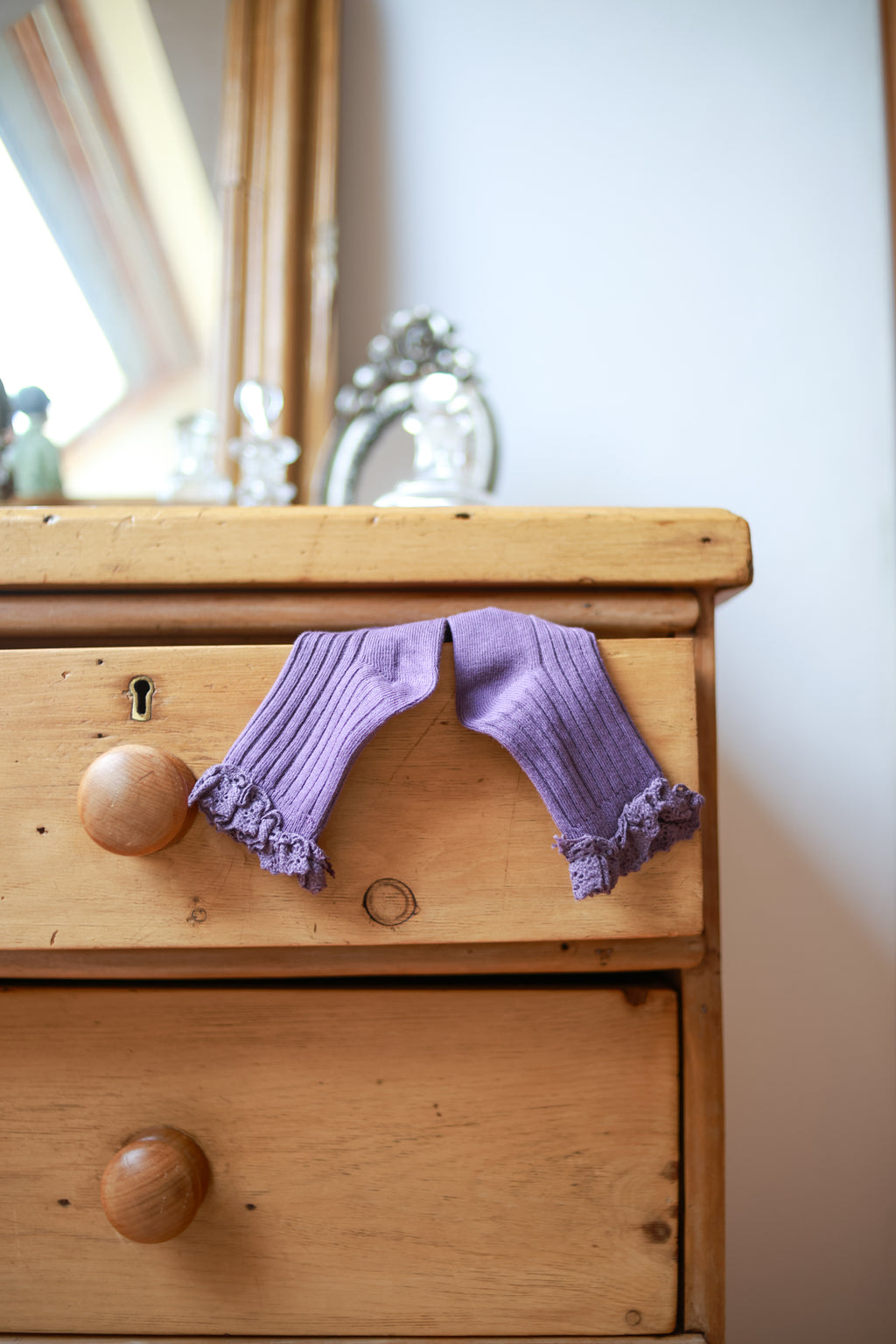 Chaussette dentelle Liv&Ciboulette