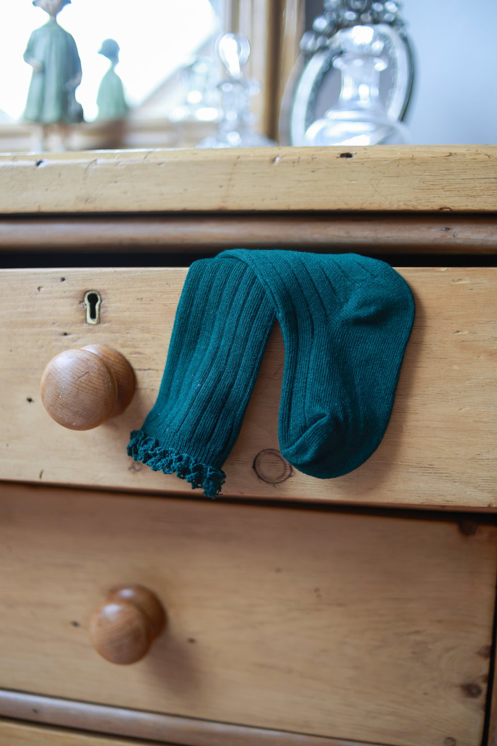 Chaussettes hautes dentelle Liv&Ciboulette
