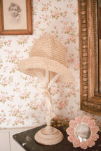 Chapeau en papier tressé Liv&Ciboulette