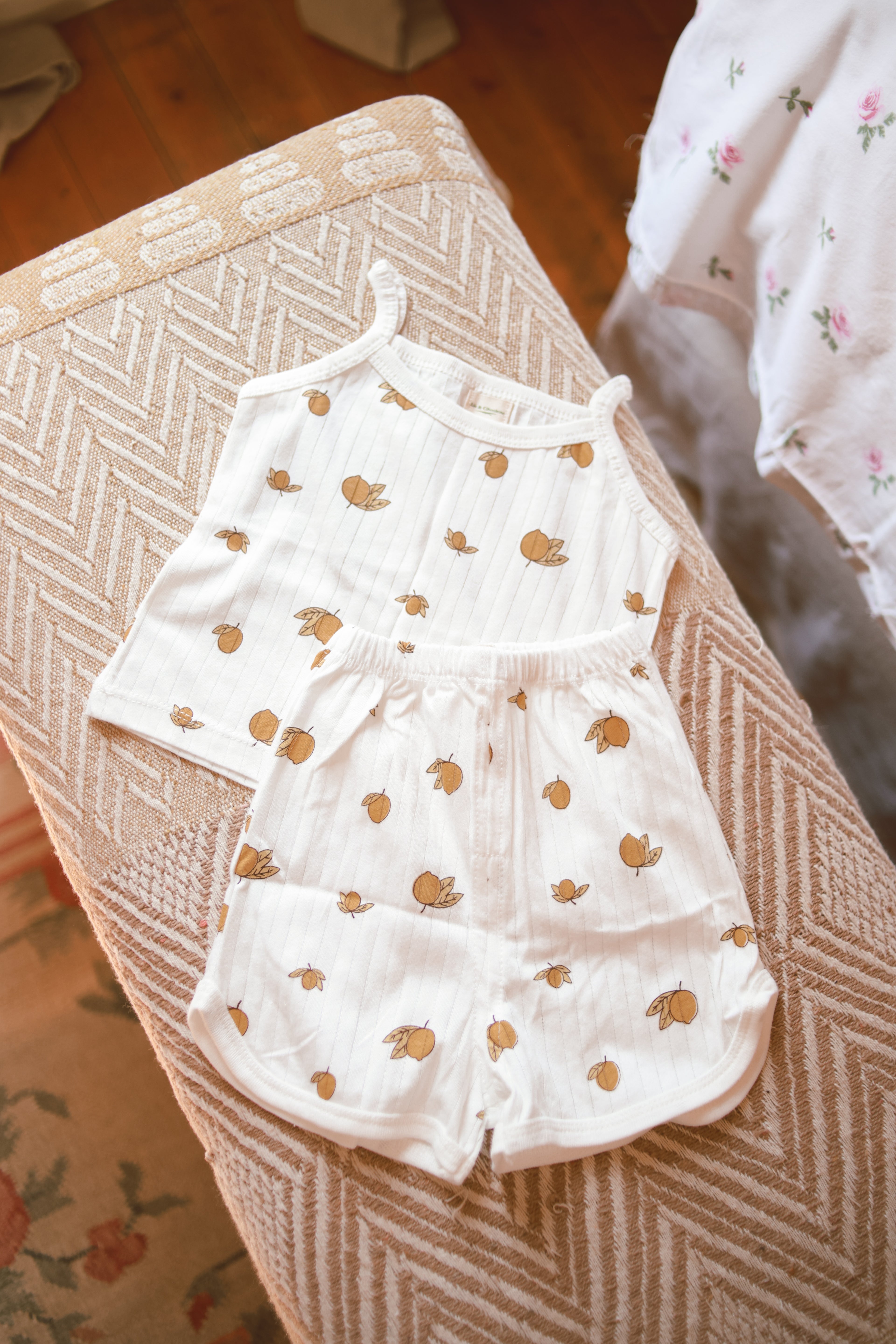 Pyjama été petite fille Liv&Ciboulette