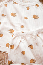 Pyjama été petite fille Liv&Ciboulette