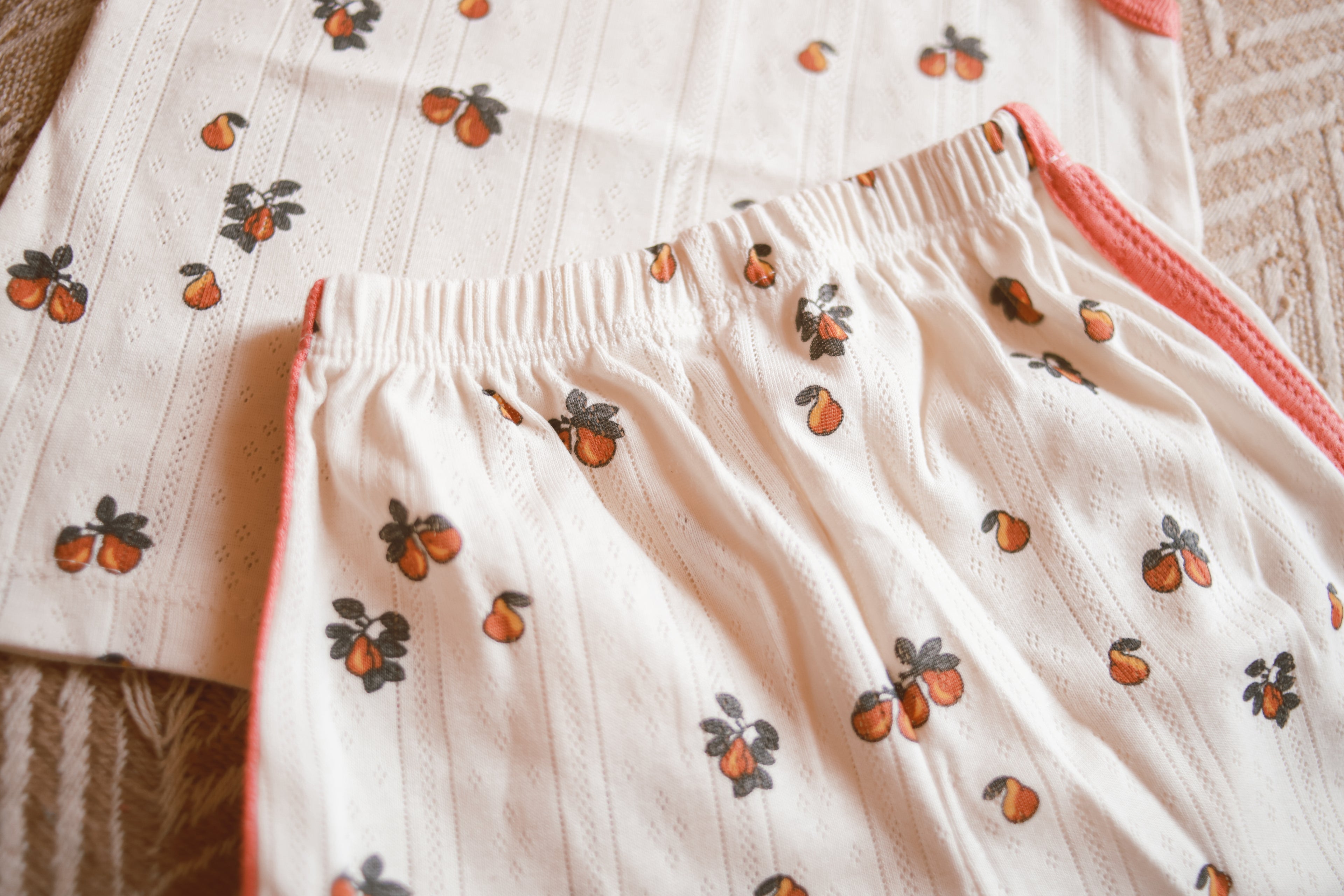 Pyjama été petite fille Liv&Ciboulette