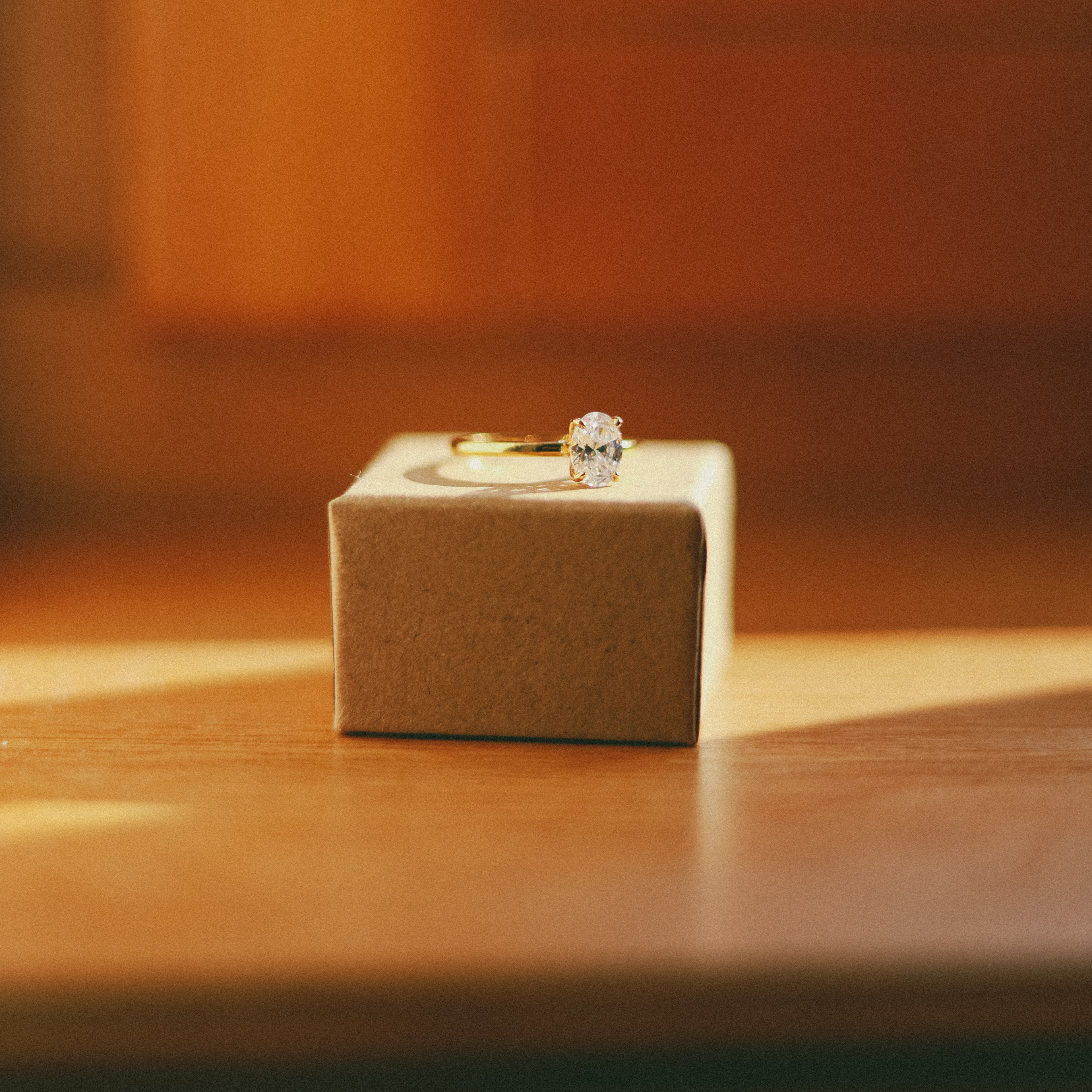 Bague solitaire fiançailles Liv&Ciboulette