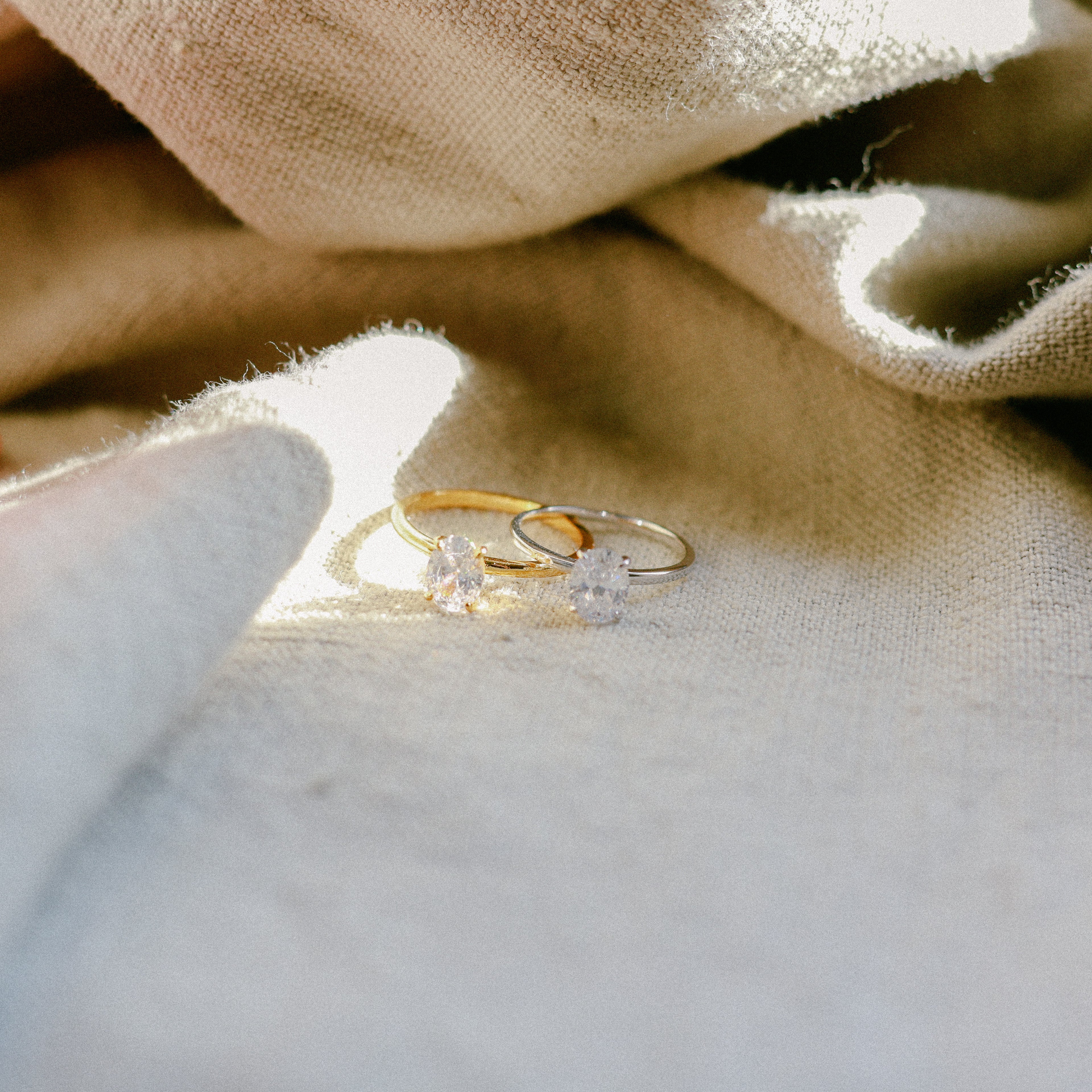 Bague solitaire fiançailles Liv&Ciboulette