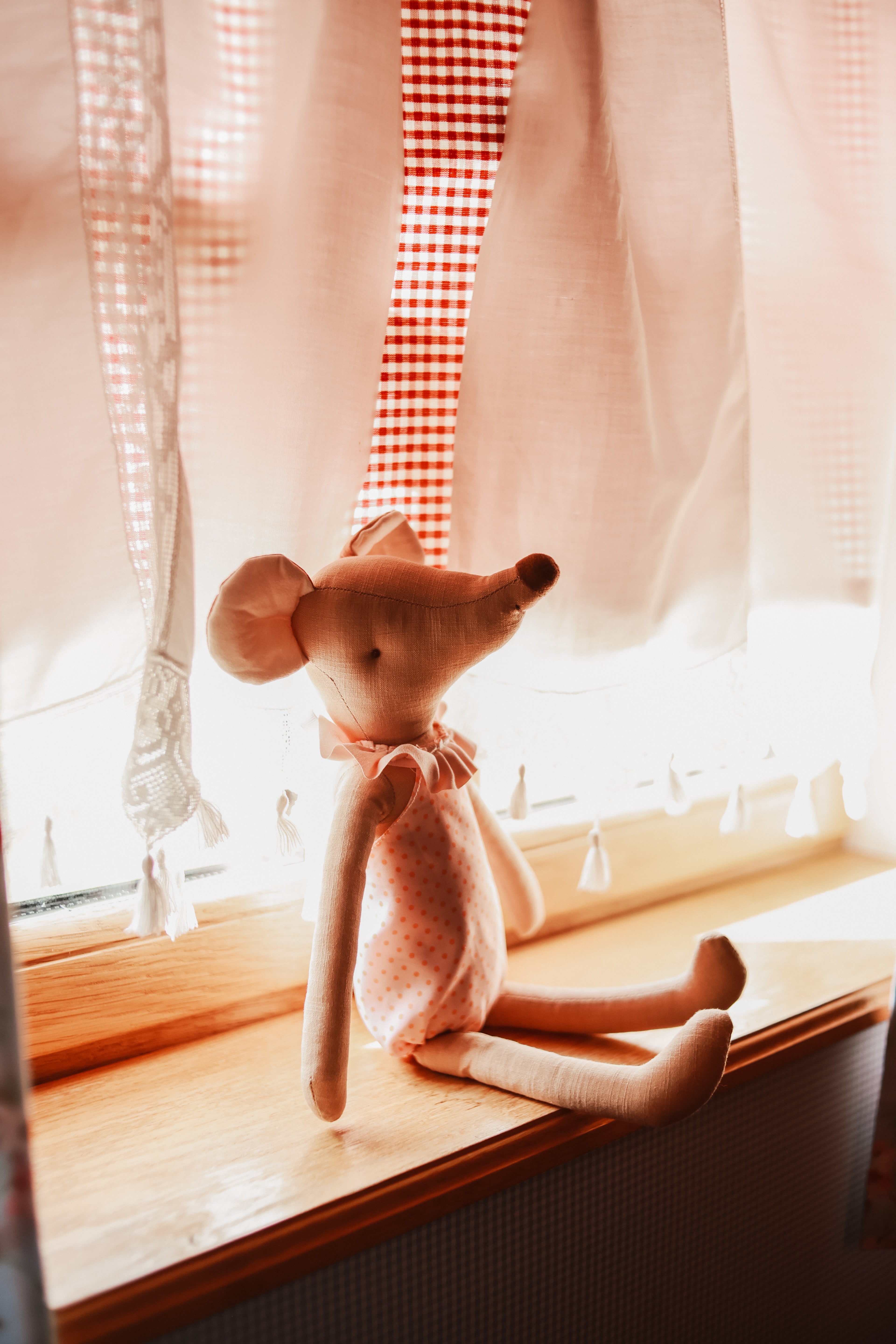 Peluche souris grand modèle Liv&Ciboulette