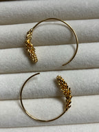Boucles d’oreilles épi de fleurs créole Liv&Ciboulette