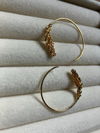 Boucles d’oreilles épi de fleurs créole Liv&Ciboulette
