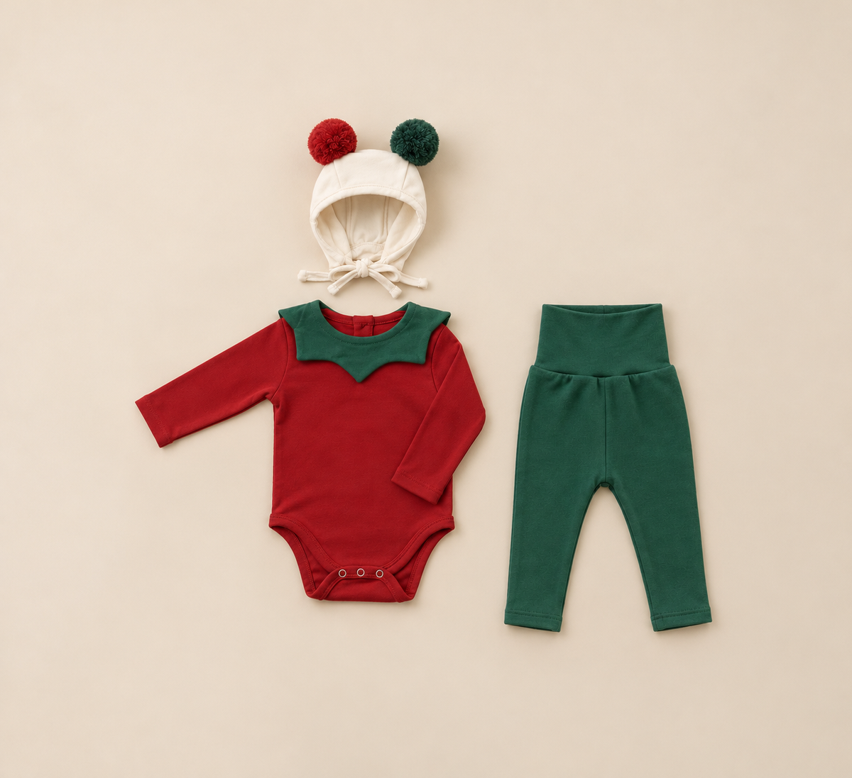 Ensemble 3 pièces Noël bébé