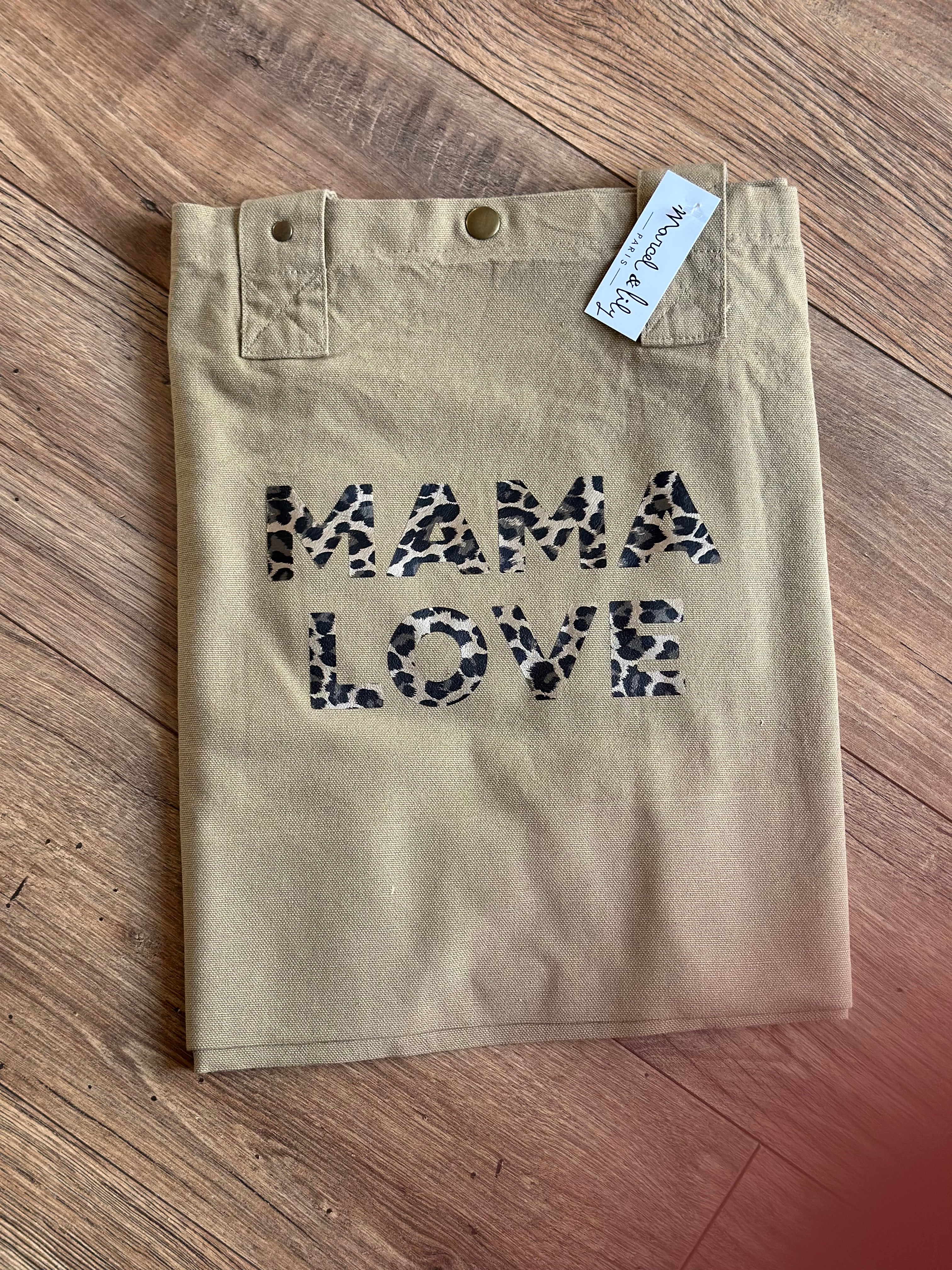 Grand sac cabas XL femme et enfant Liv&Ciboulette