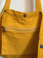 Grand sac cabas XL en toile Liv&Ciboulette