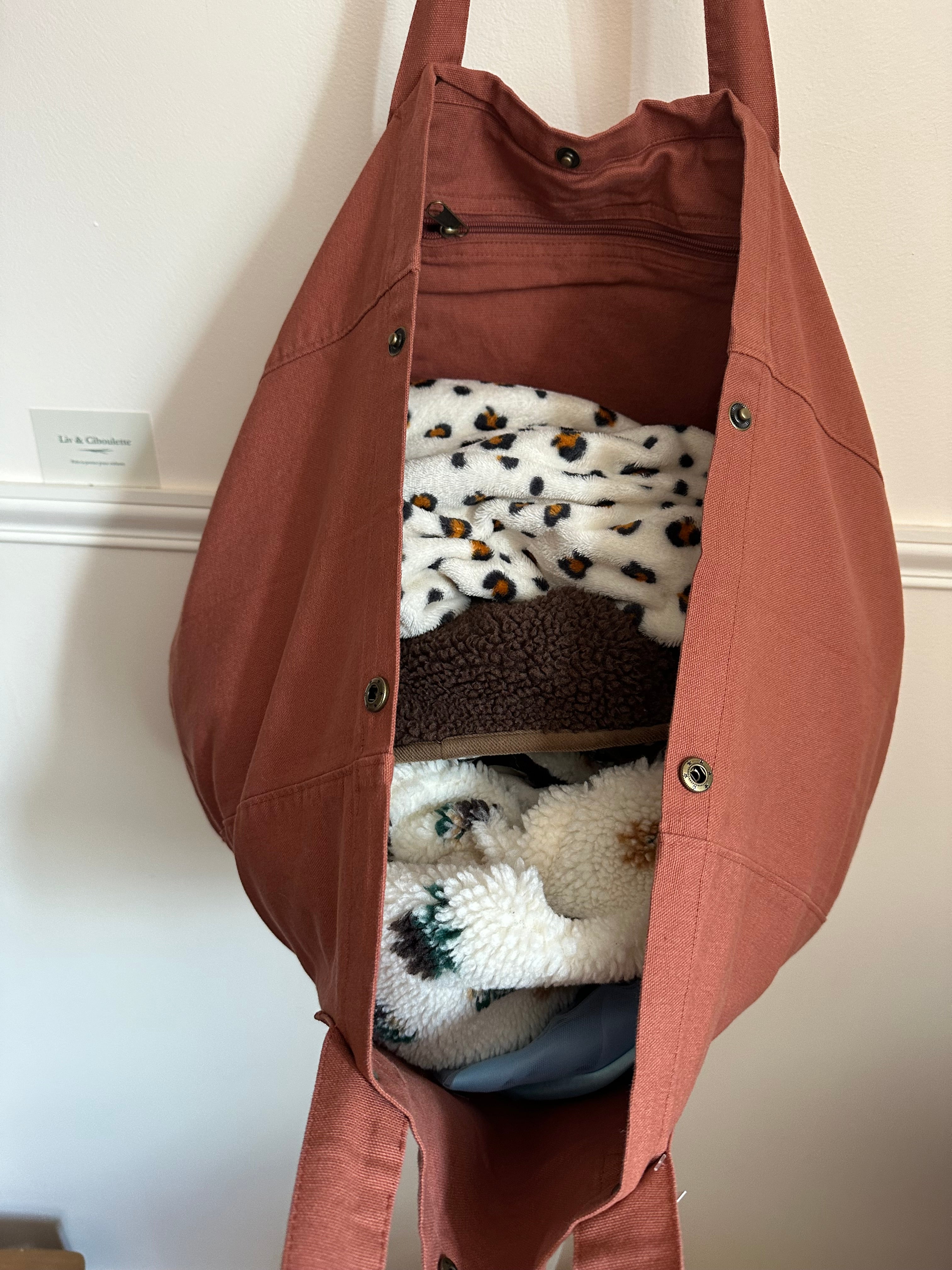 Grand sac cabas XL femme Liv&Ciboulette