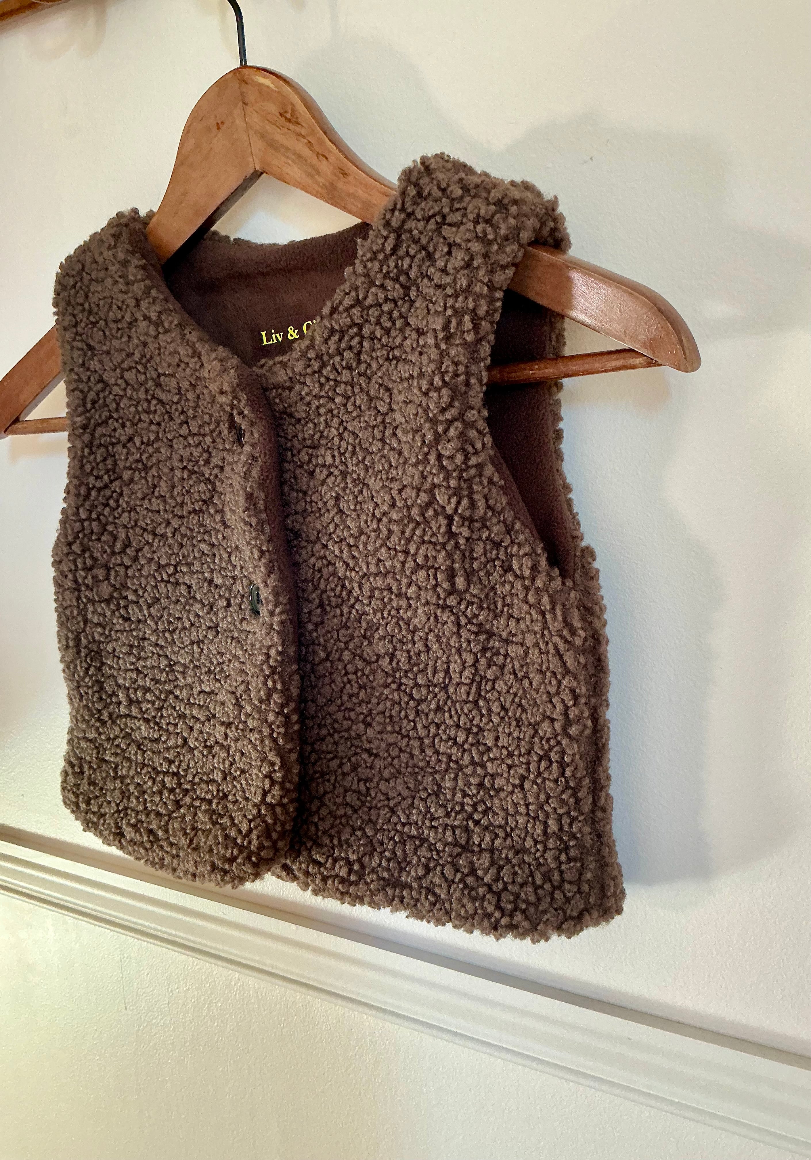 Gilet sherpa Liv&Ciboulette