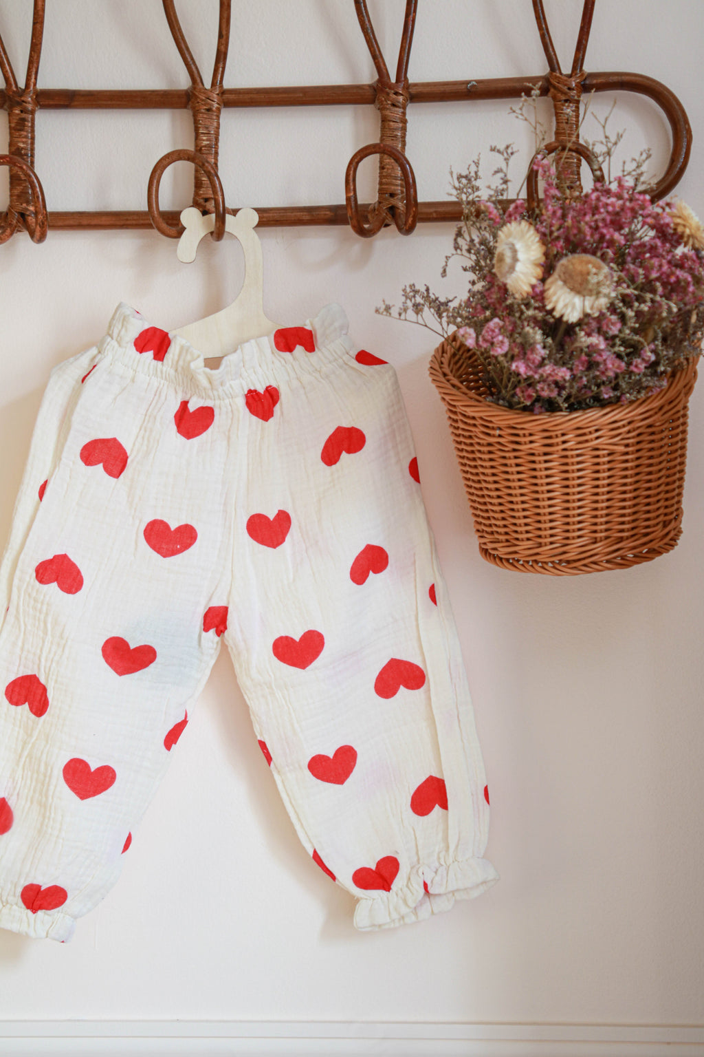 Pantalon Salomé coeur mixte Liv&Ciboulette