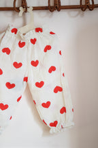 Pantalon Salomé coeur mixte Liv&Ciboulette