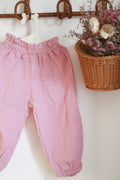 Pantalon Salomé rose poudré Liv&Ciboulette