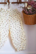 Pantalon Salomé écru floral Liv&Ciboulette