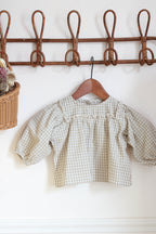 Ensemble bloomer vichy fille Liv&Ciboulette
