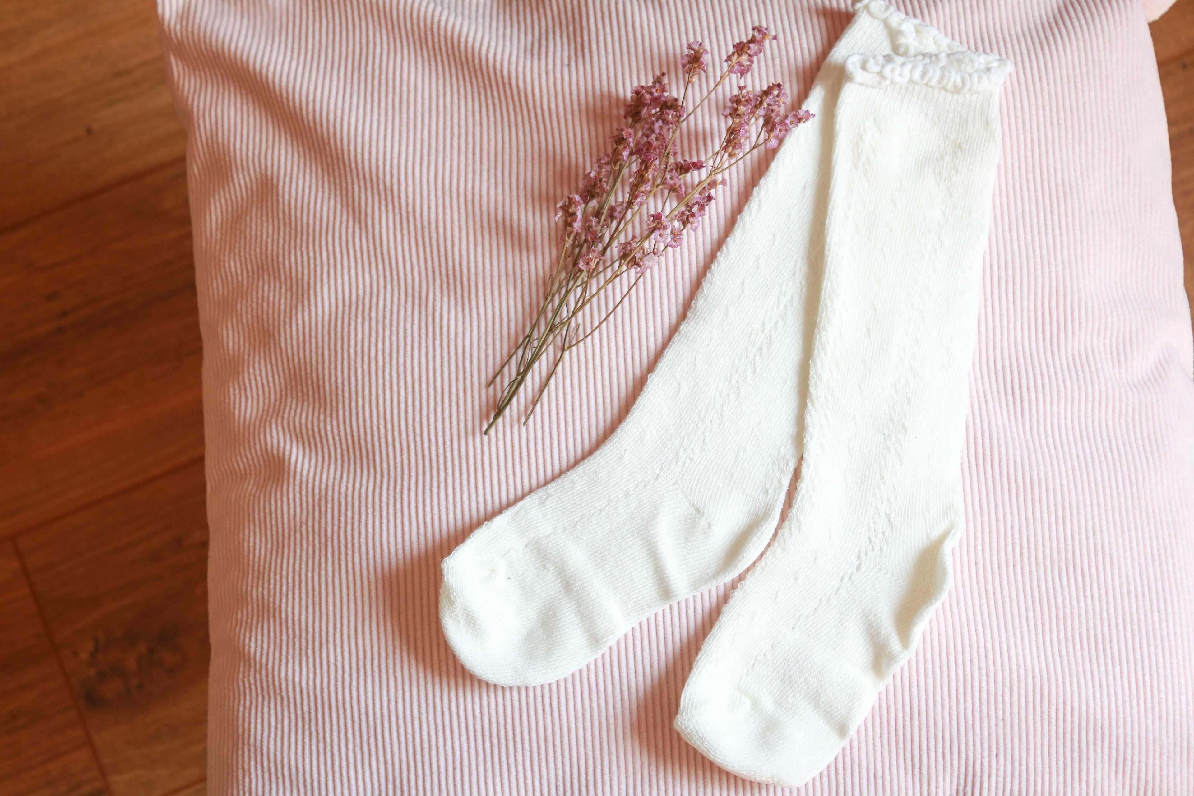 Chaussettes hautes petite fille Liv&Ciboulette