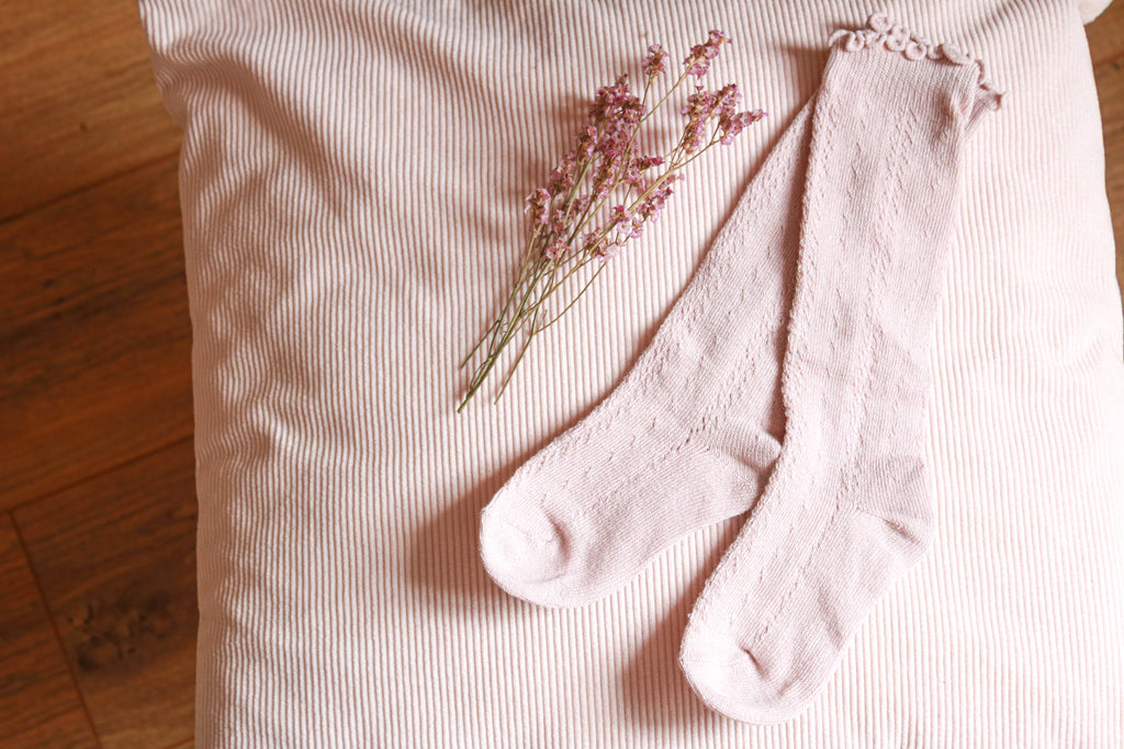 Chaussettes hautes petite fille Liv&Ciboulette