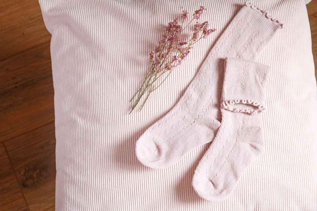 Chaussettes hautes petite fille Liv&Ciboulette