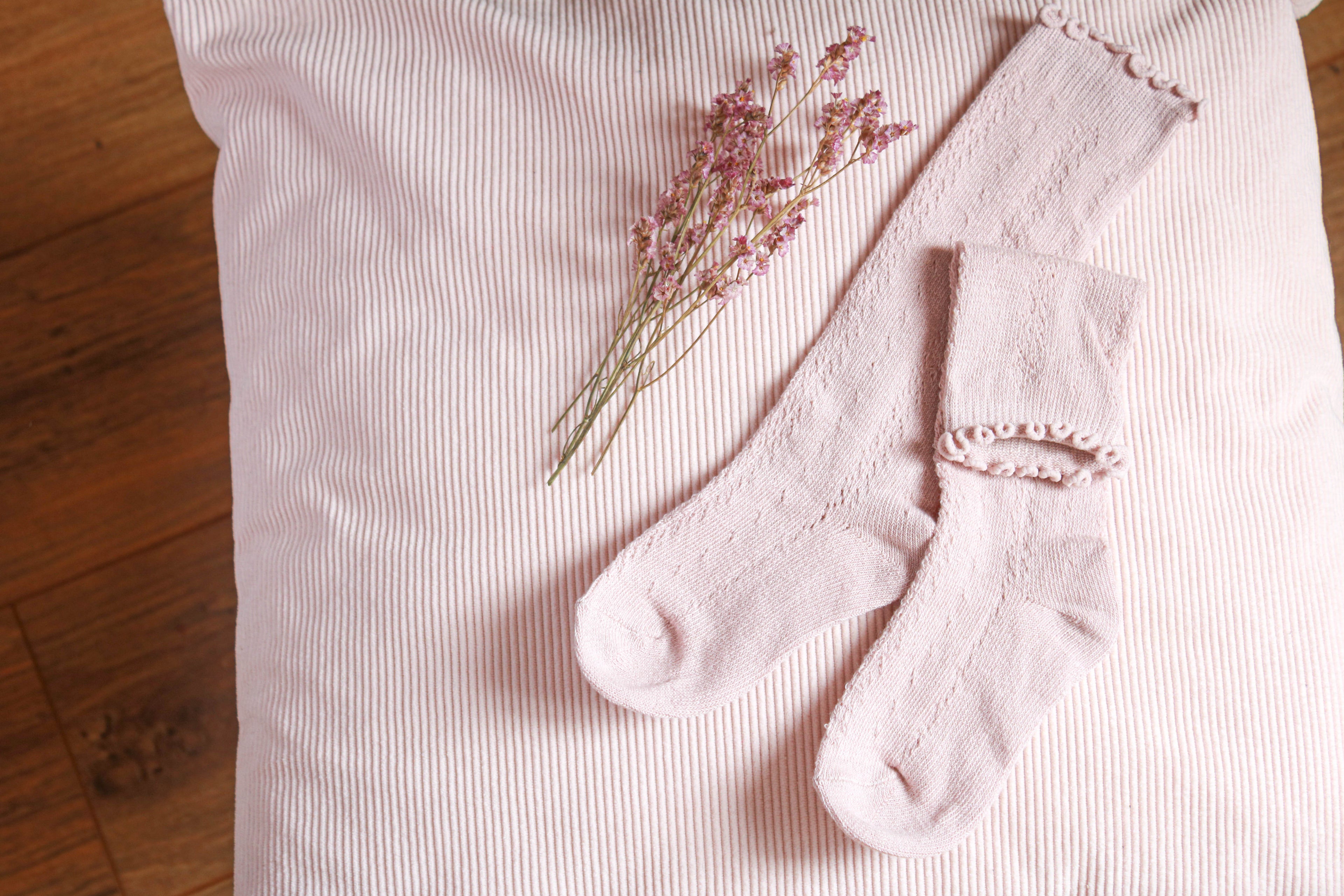 Chaussettes hautes petite fille Liv&Ciboulette