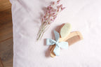 Brosse et peigne en bois  bébé Liv&Ciboulette