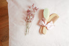 Brosse et peigne en bois  bébé Liv&Ciboulette