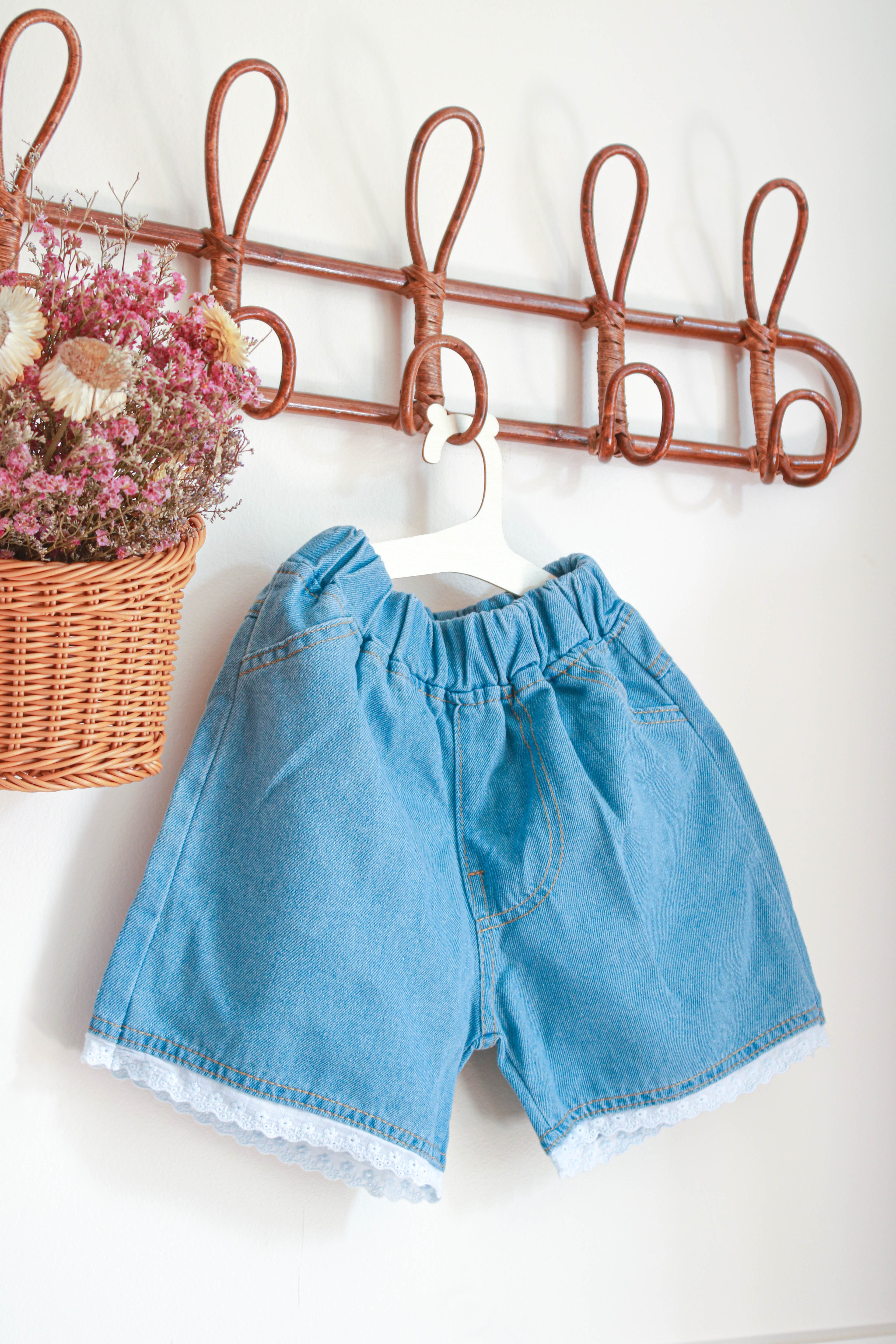 Short dentelle fille Liv&Ciboulette