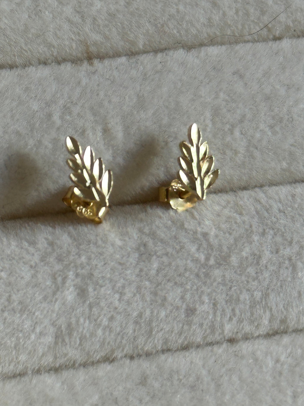 Boucles d’oreilles feuille femme Liv&Ciboulette
