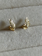 Boucles d’oreilles feuille femme Liv&Ciboulette
