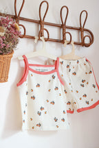 Pyjama été petite fille Liv&Ciboulette