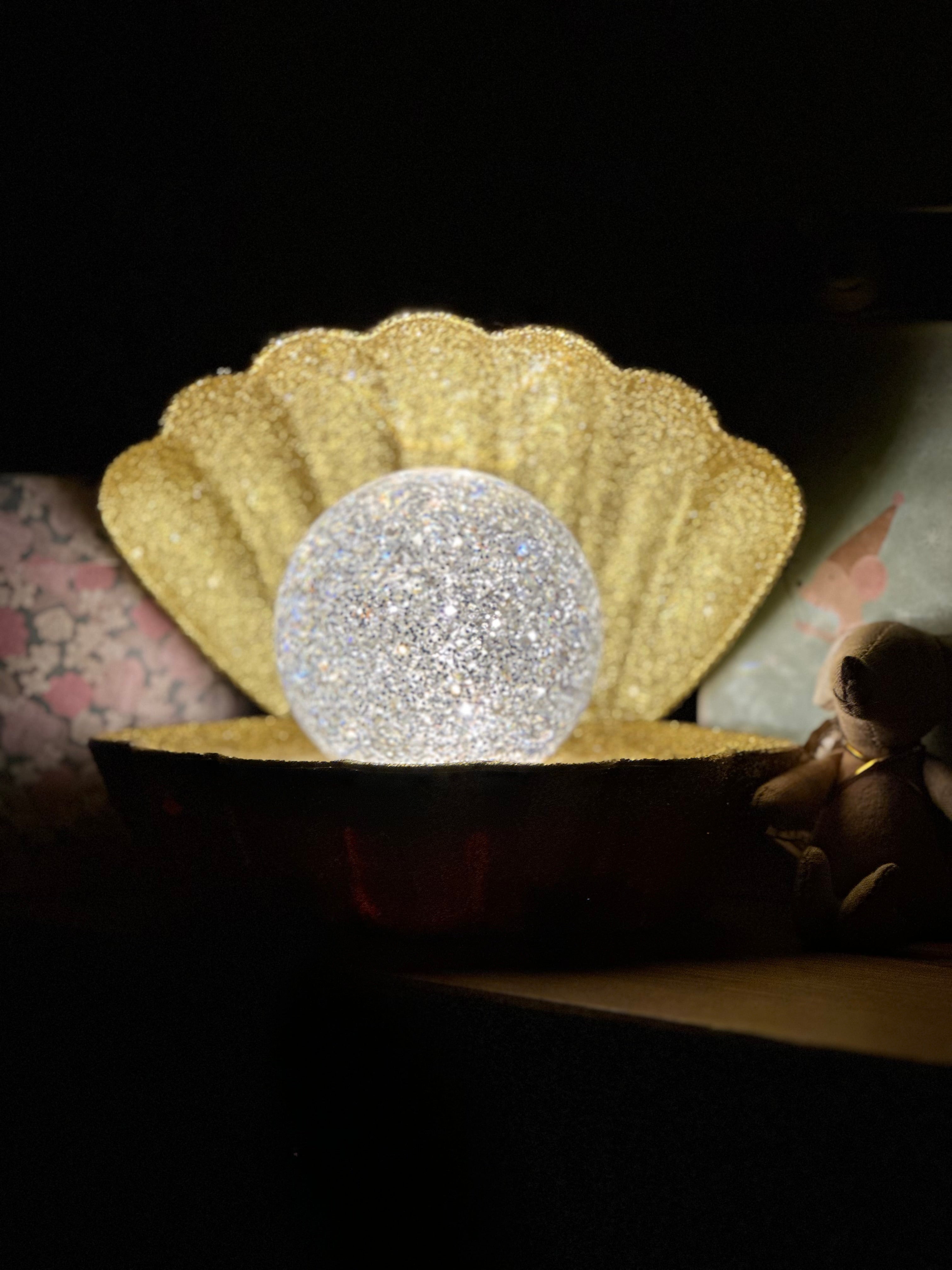 Lampe veilleuse coquillage Liv&Ciboulette