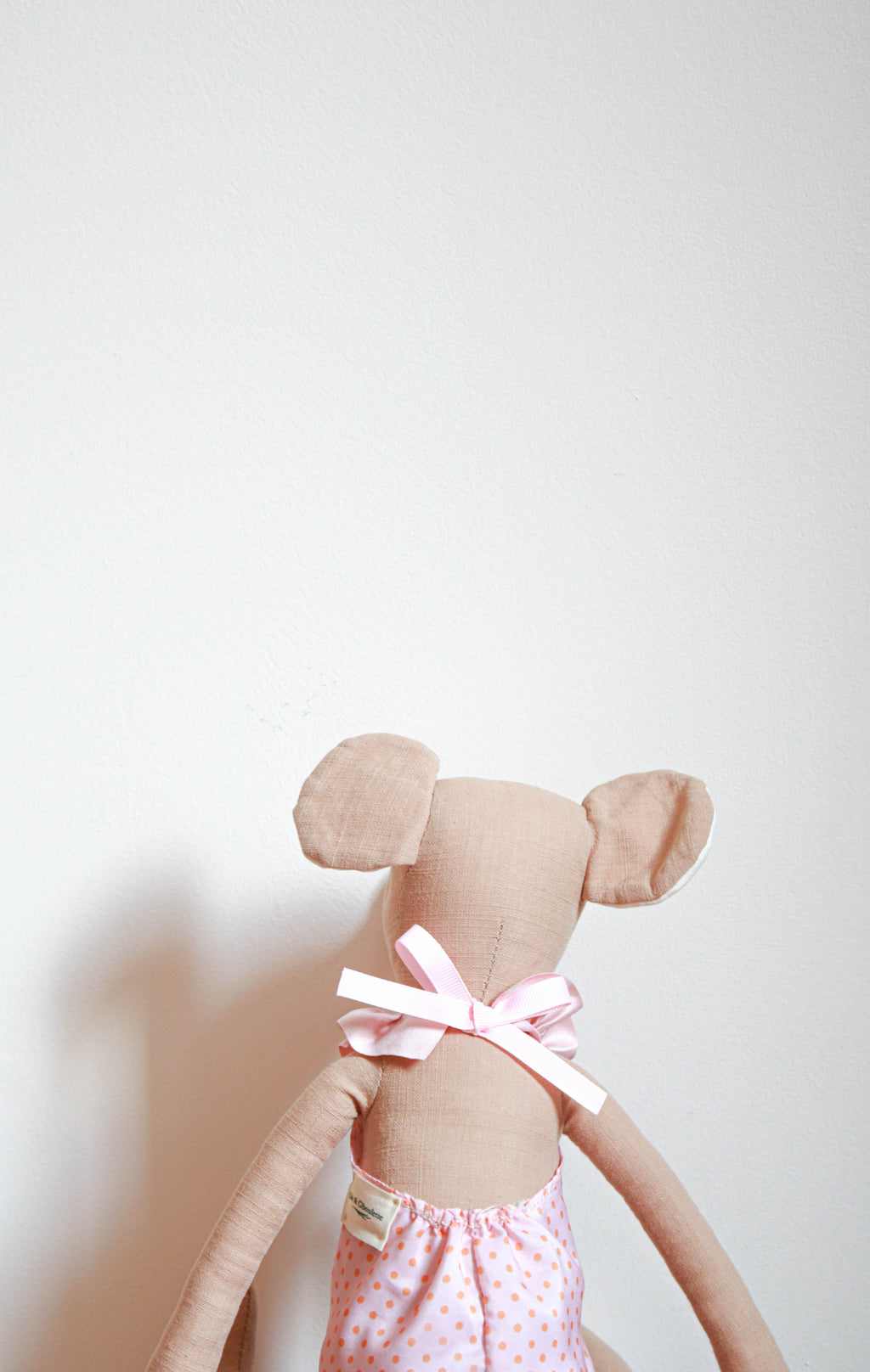 Peluche souris grand modèle Liv&Ciboulette