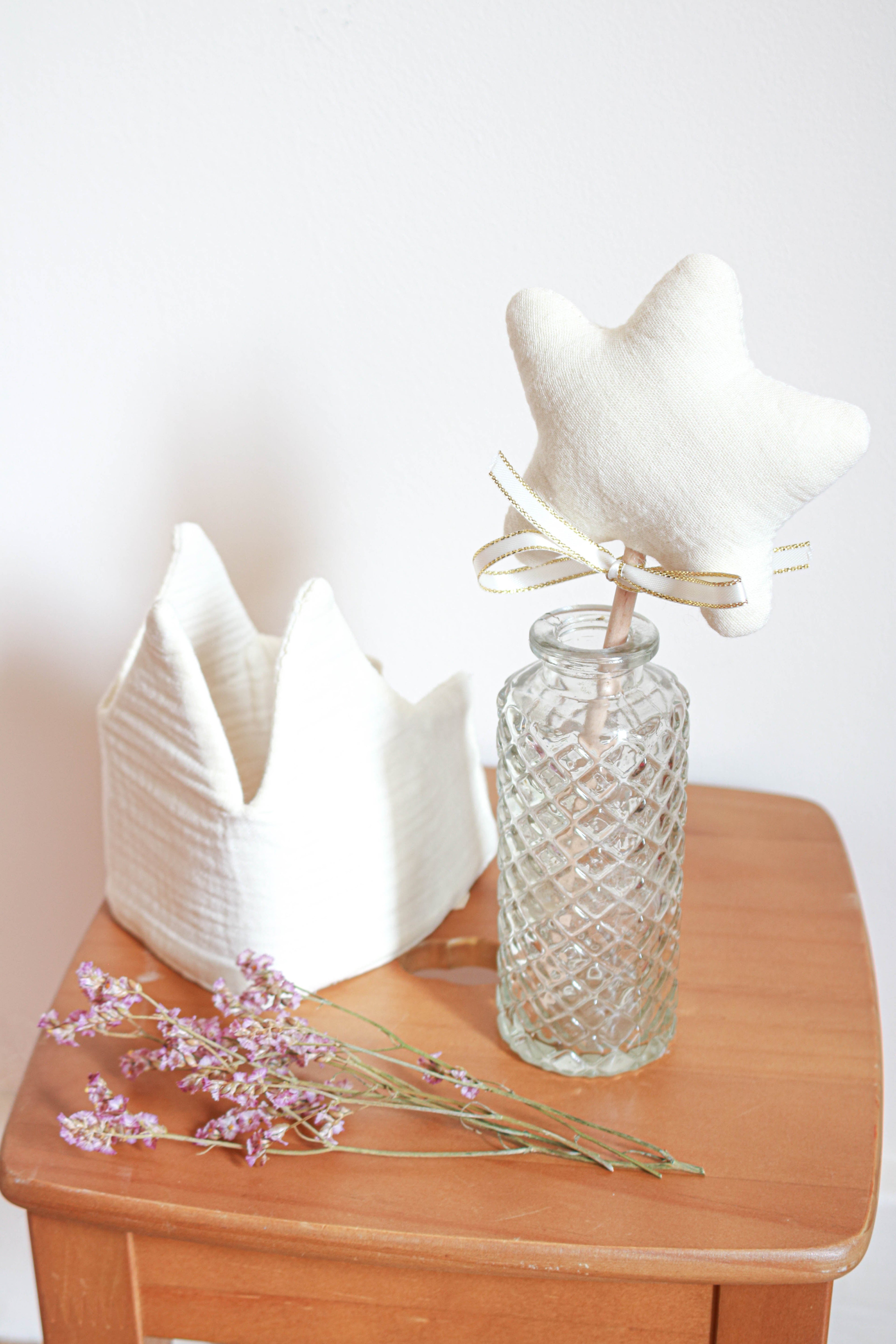 Couronne et baguette magique Liv&Ciboulette