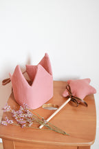 Couronne et baguette magique Liv&Ciboulette