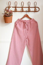 Pantalon vichy large Liv&Ciboulette