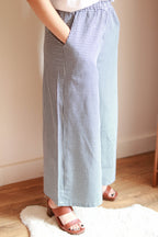 Pantalon vichy extra large Liv&Ciboulette