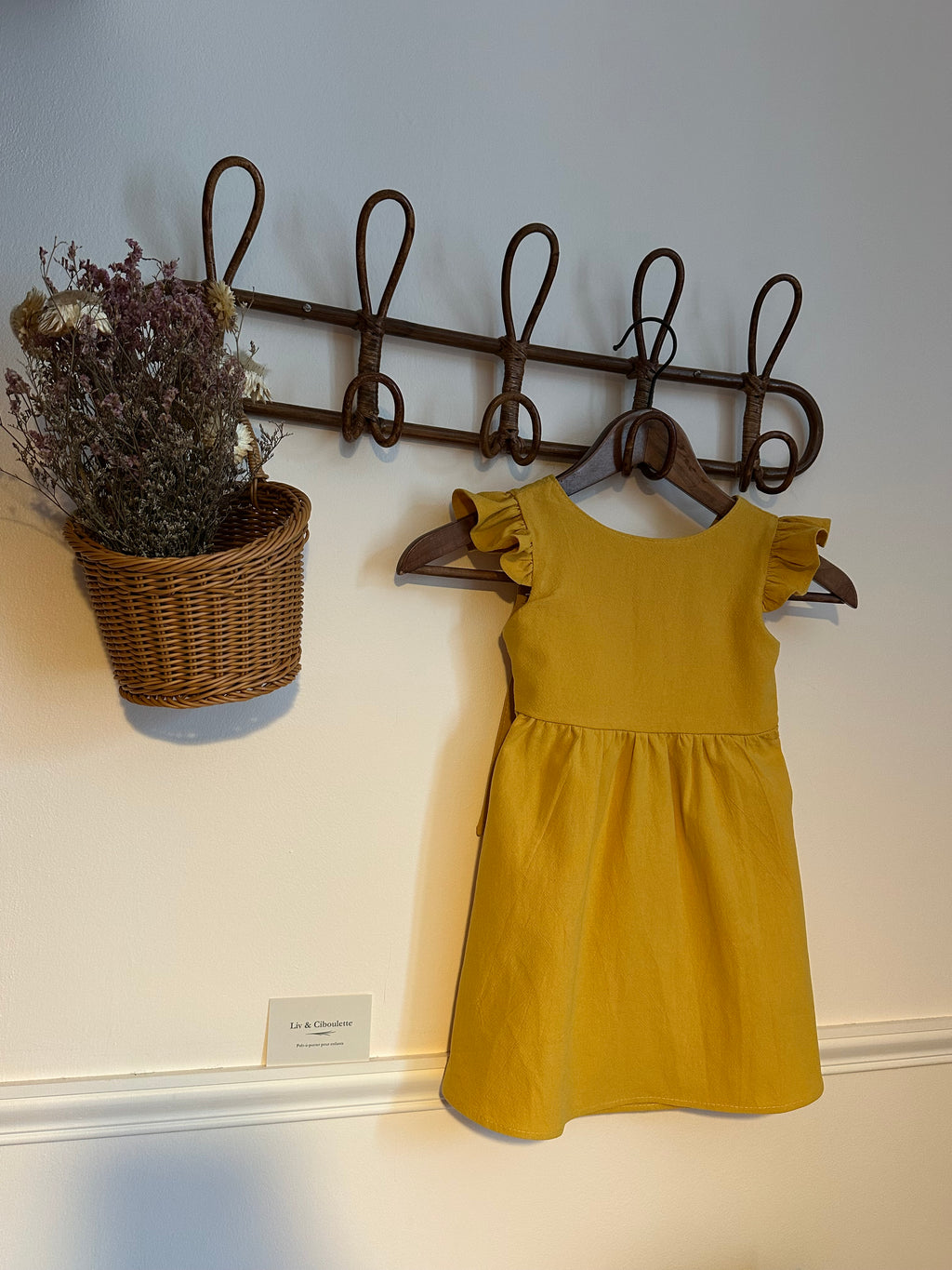 Robe dos nu noeud Liv&Ciboulette