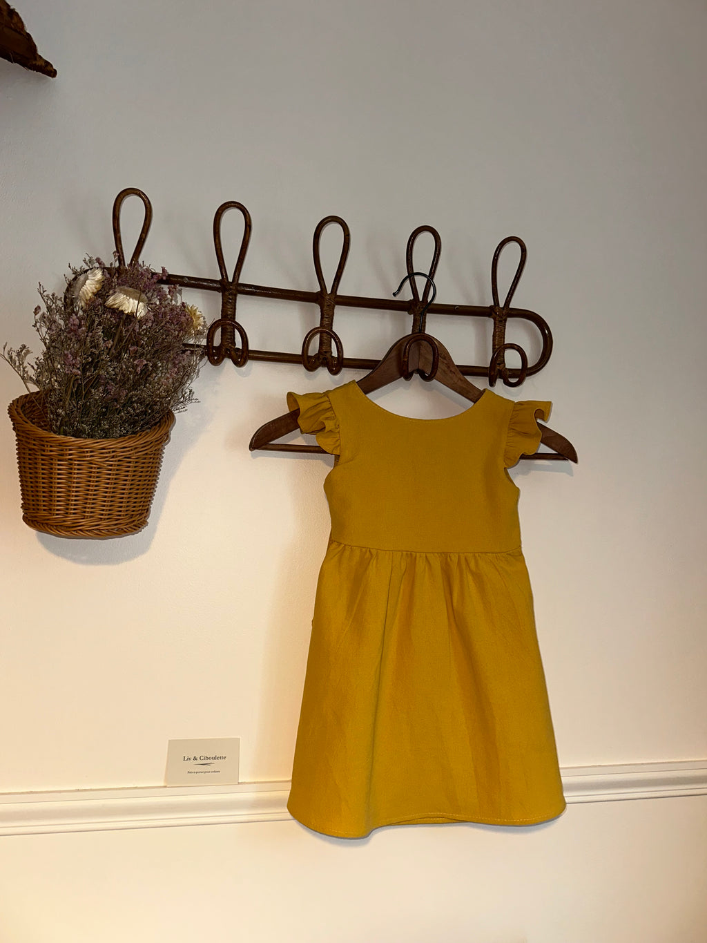 Robe dos nu noeud Liv&Ciboulette
