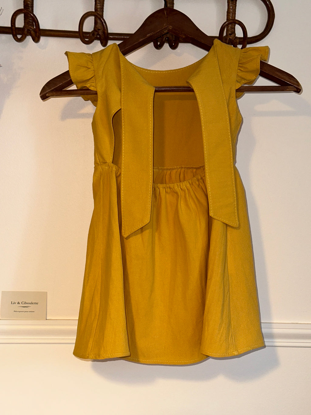Robe dos nu noeud Liv&Ciboulette