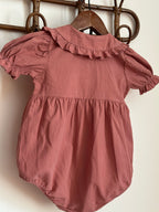 Combinaison bloomer vieux rose été Liv&Ciboulette