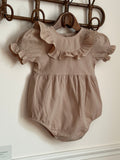 Combinaison bloomer été beige Liv&Ciboulette