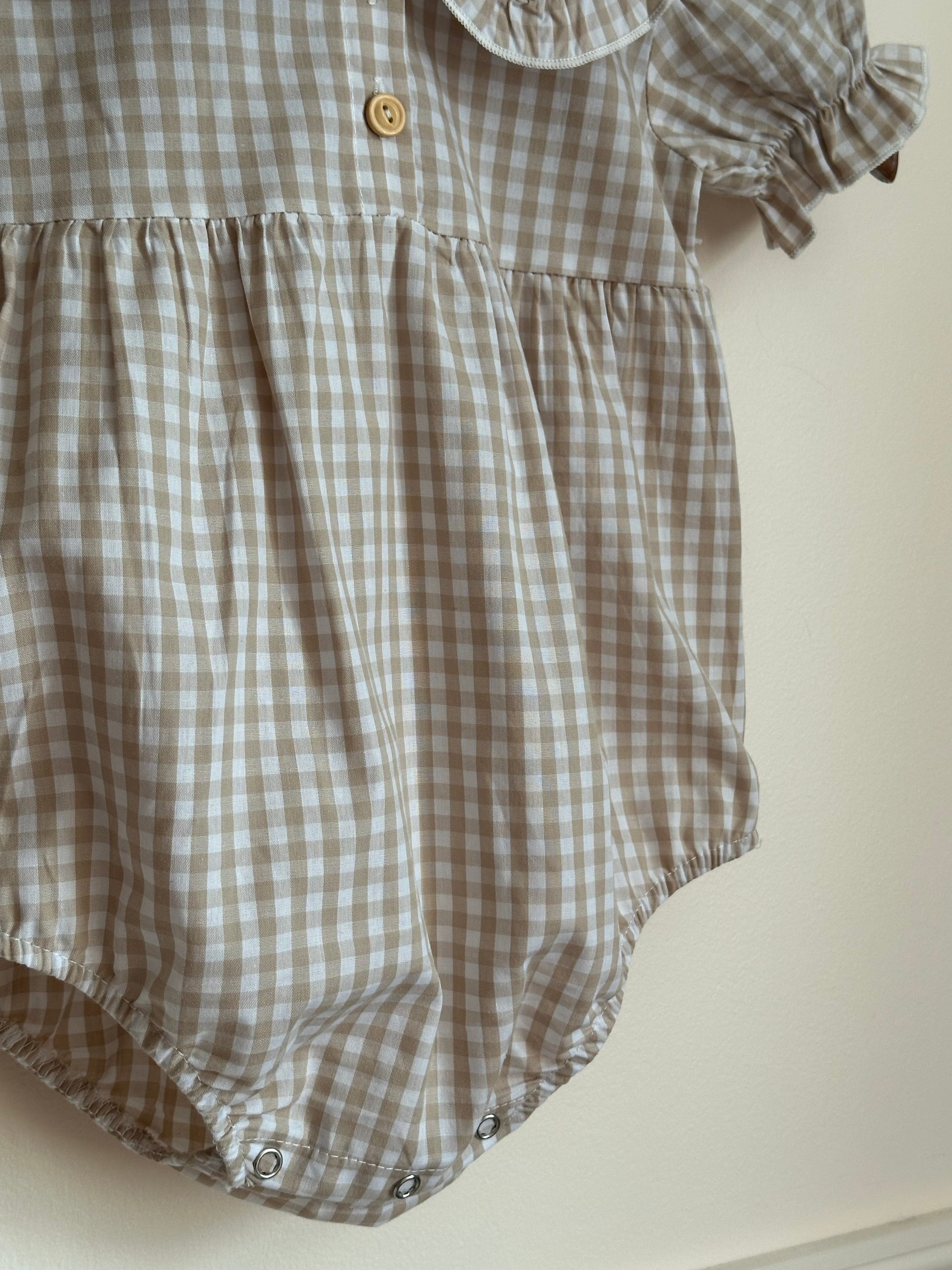 Combinaison bloomer été vichy Liv&Ciboulette
